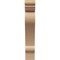 Ekena Millwork 3"W x 6"D x 18"H Thin Mayflower Rough Cedar Woodgrain TimberThane Corbel, Primed Tan CORUR03X06X18MAYRCPR - alternate 6